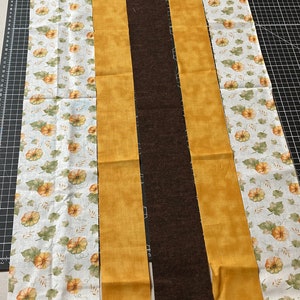 Sew Fast Autumn Table Runner Pattern Printable PDF, Dining Table Runner, Easy Quilt Pattern for Beginners image 10