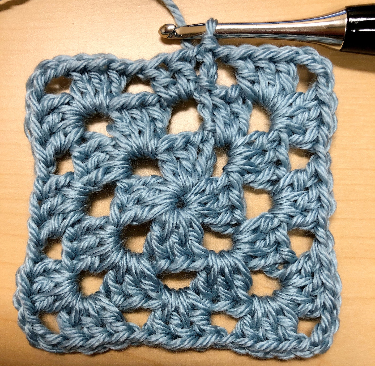 Continuous Granny Square Afghan Pattern Easy Blanket Pattern Etsy