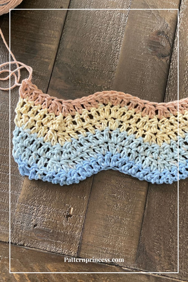 Double Crochet Ripple Stitch, easy Wavy Crochet Pattern Quick and Easy Crochet Blanket, Crochet Blanket Tutorial , Easy Crochet Patterns image 5