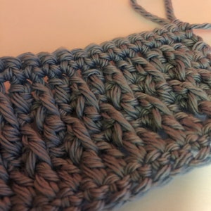 How to Crochet Alpine Stitch, Textured Crochet Stitch, How to Crochet, Beginner Crochet blanket pattern, Crochet pattern Tutorial, image 4
