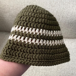 Crochet Bucket Hat Pattern, Vacation Bucket Hat, Adult Size, Teen and Children Sizes, Easy Crochet Bucket Hat Pattern for Summer in 5 Sizes