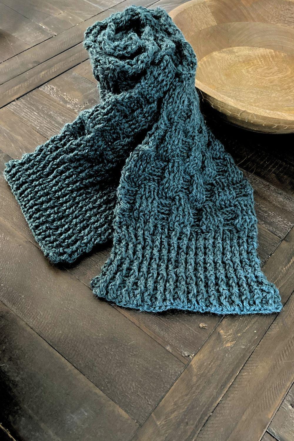 39 Crochet Scarf Ideas: Stylish Patterns for Skinny, Chunky, Cowl, and Wrap Looks 35 Unisex Crochet Scarf Pattern Pine Ridge Textured Scarf