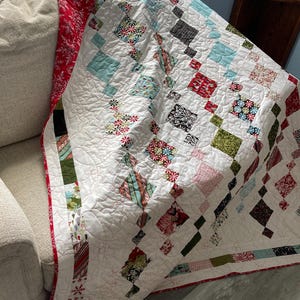 Quilt Pattern with Charm Pack, Jelly Roll