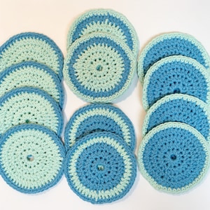 Easy Crochet Coasters For Beginners, Crochet Pattern, Easy Crochet Pattern, Easy Circle Coaster Crochet