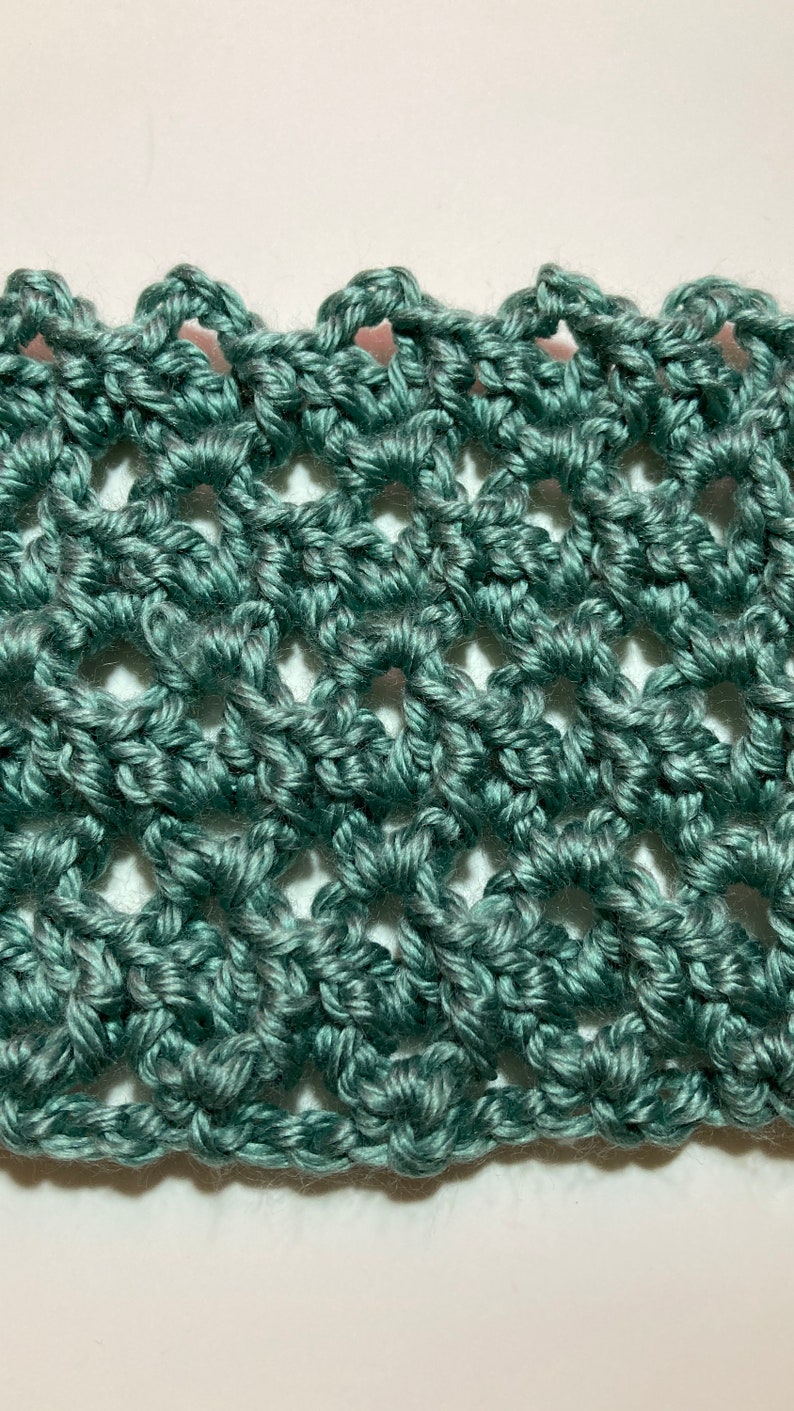 How to Crochet the Natural Wicker Stitch Pattern, DIY Crochet Tutorial: Wicker Stitch Pattern, Textured crochet pattern image 7