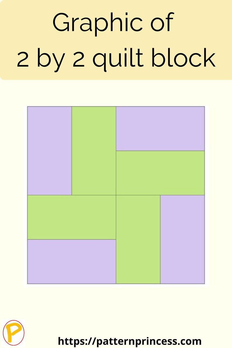 How to Make a Two-by-Two Quilt Block, Modern quilt block pattern, easy quilt block, beginner quilting image 6