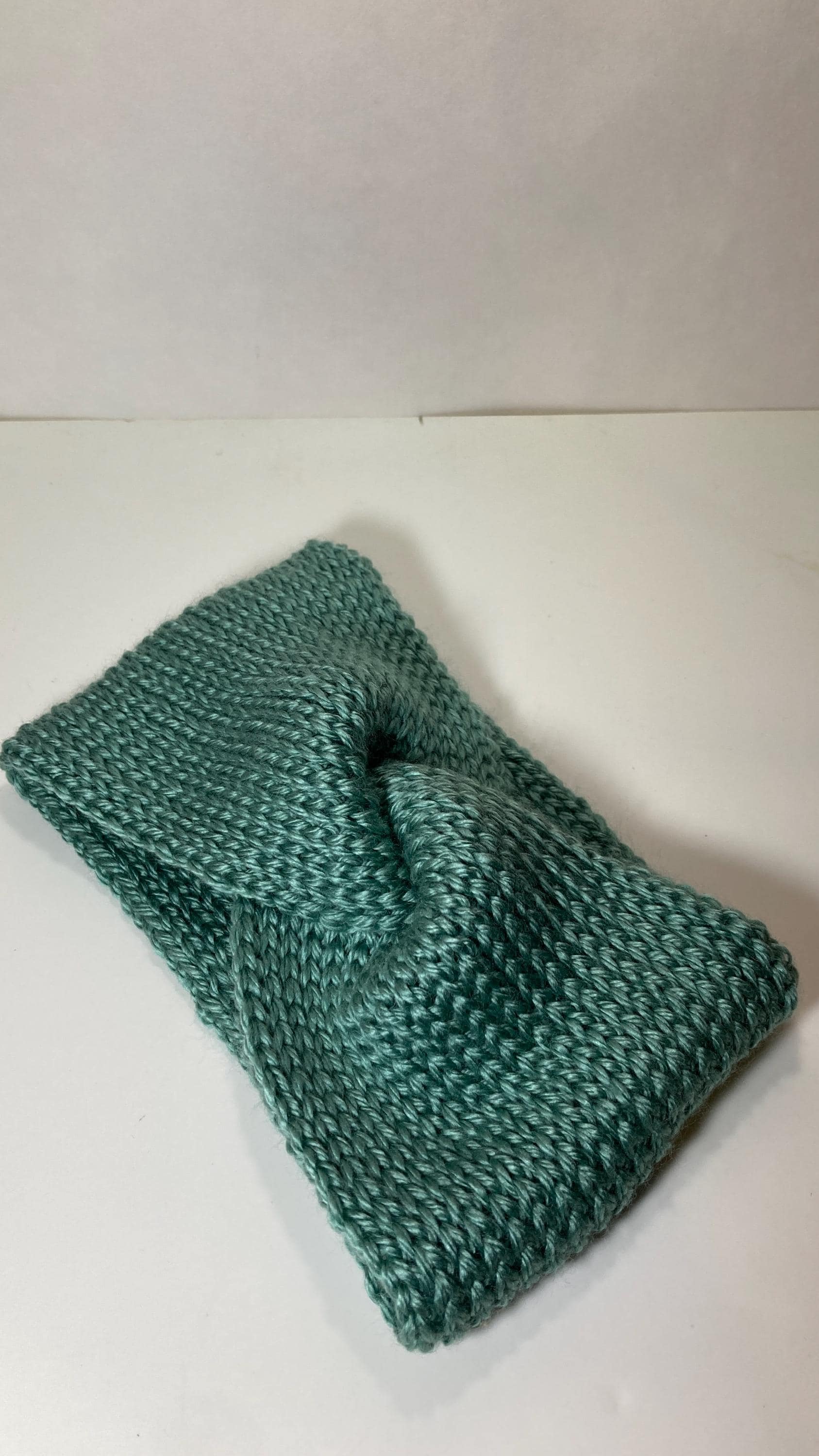 Crochet Pattern Ear Warmer Beginner Knit Look Twisted