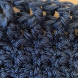 Crochet Afghan Pattern, Ocean Paradise Crochet Throw Blanket pattern, Crochet Afghan Pattern, Modern textured Blanket Crochet Pattern image 4