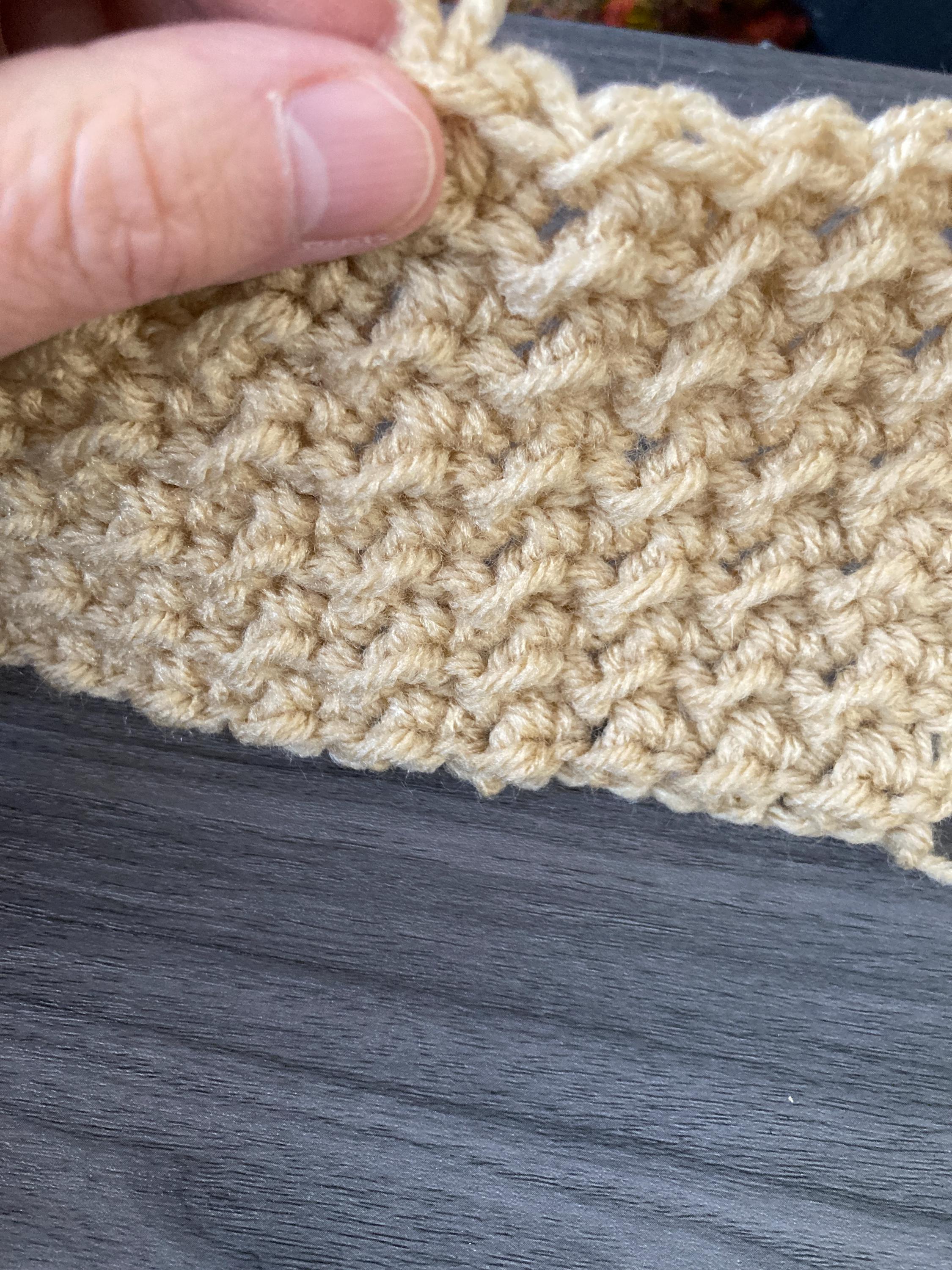 Even Moss Stitch Crochet Pattern PDF, Easy Beginner Tutorial, Textured ...