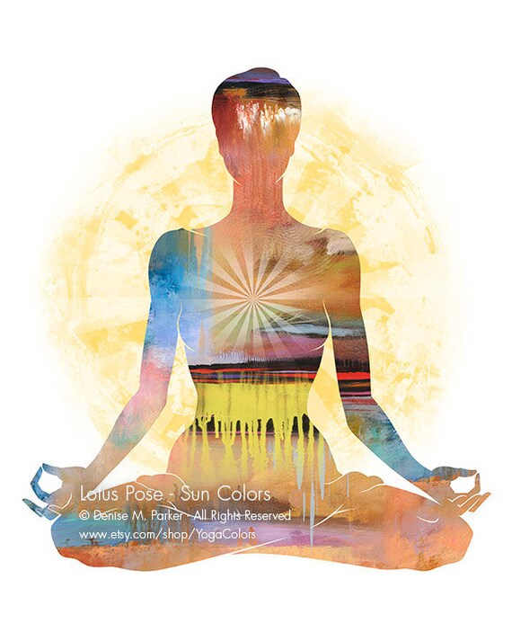 yoga art prints