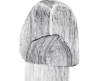 Affiche authentique, artiste contemporain, RONAN BOUROULLE, <dessin 9, 2020>