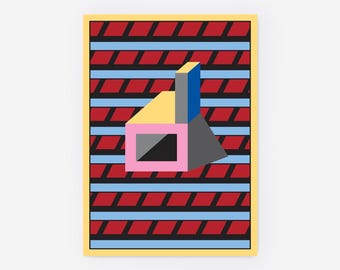 Affiche authentique, artiste contemporaine, NATHALIE DU PASQUIER, Manifesto 05, 2021