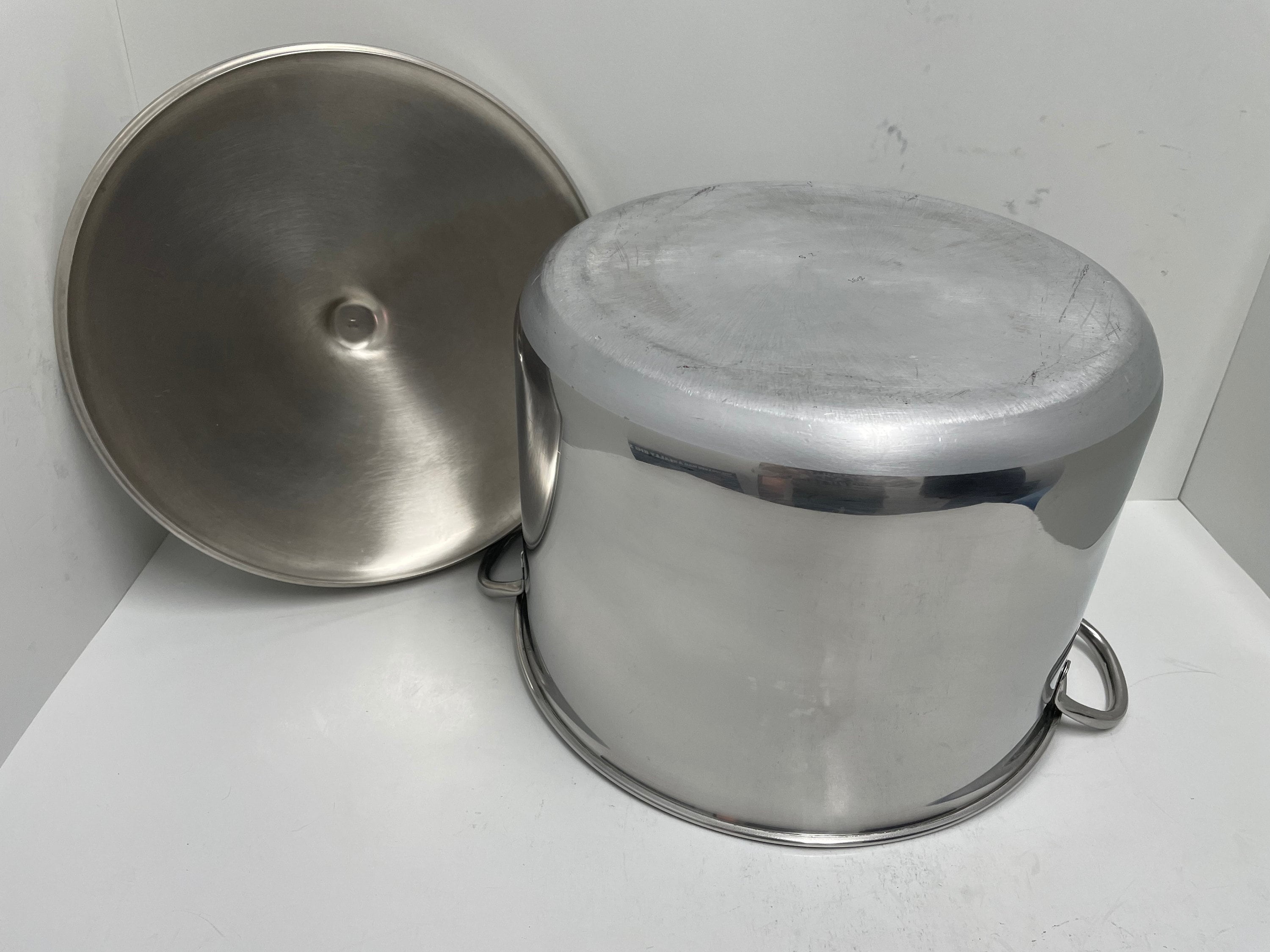 FARBERWARE Stainless Steel/aluminum Clad 16 Quart Stock Pot Heavy Duty