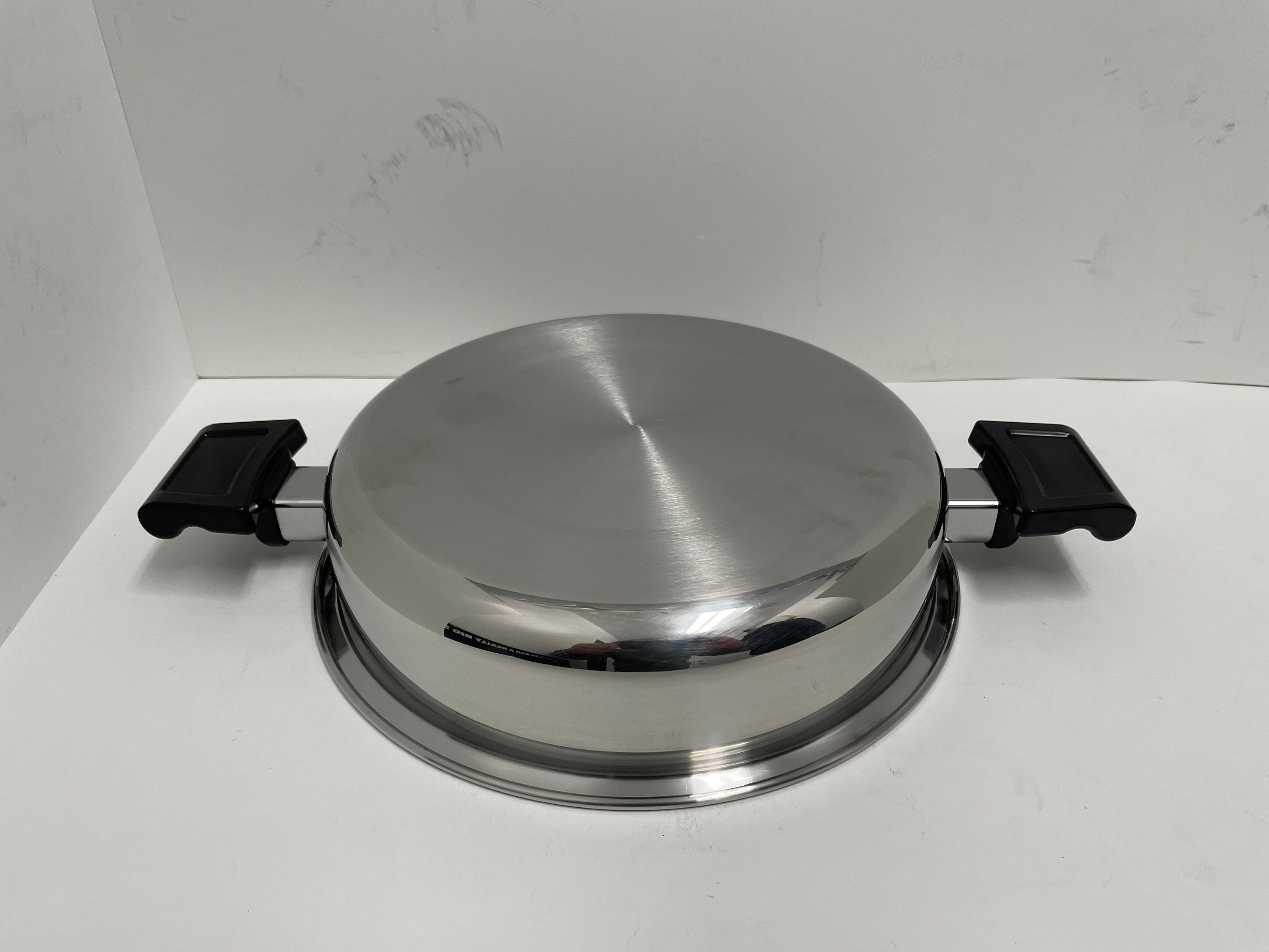 Kitchen Craft West Bend 1 Quart Qt Saucepan & Lid Stainless Steel Made in  USA