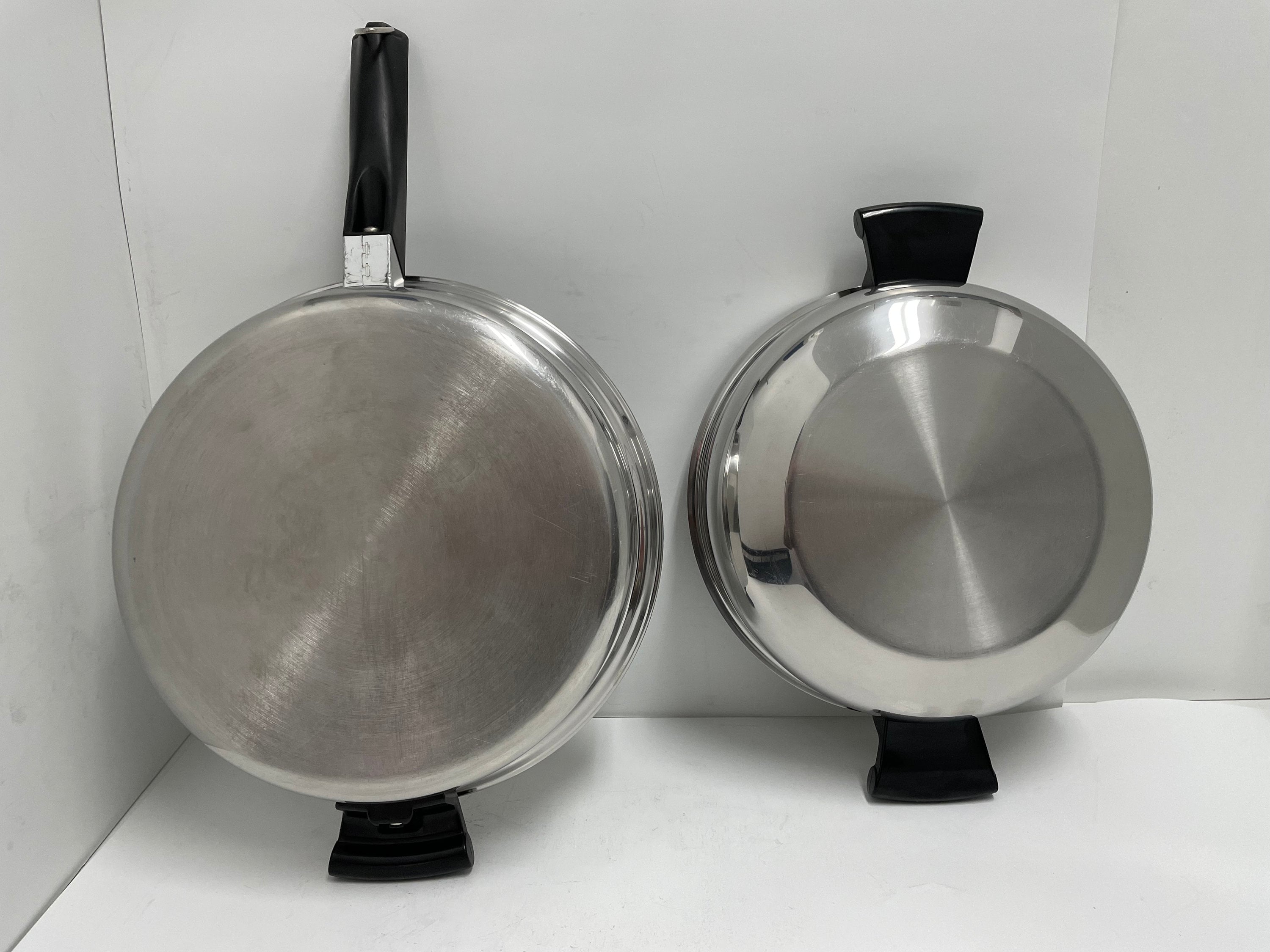 AMWAY QUEEN COOKWARE PANS 18/8 Stainless Steel Made In USA Seldom Used -  household items - by owner - housewares sale