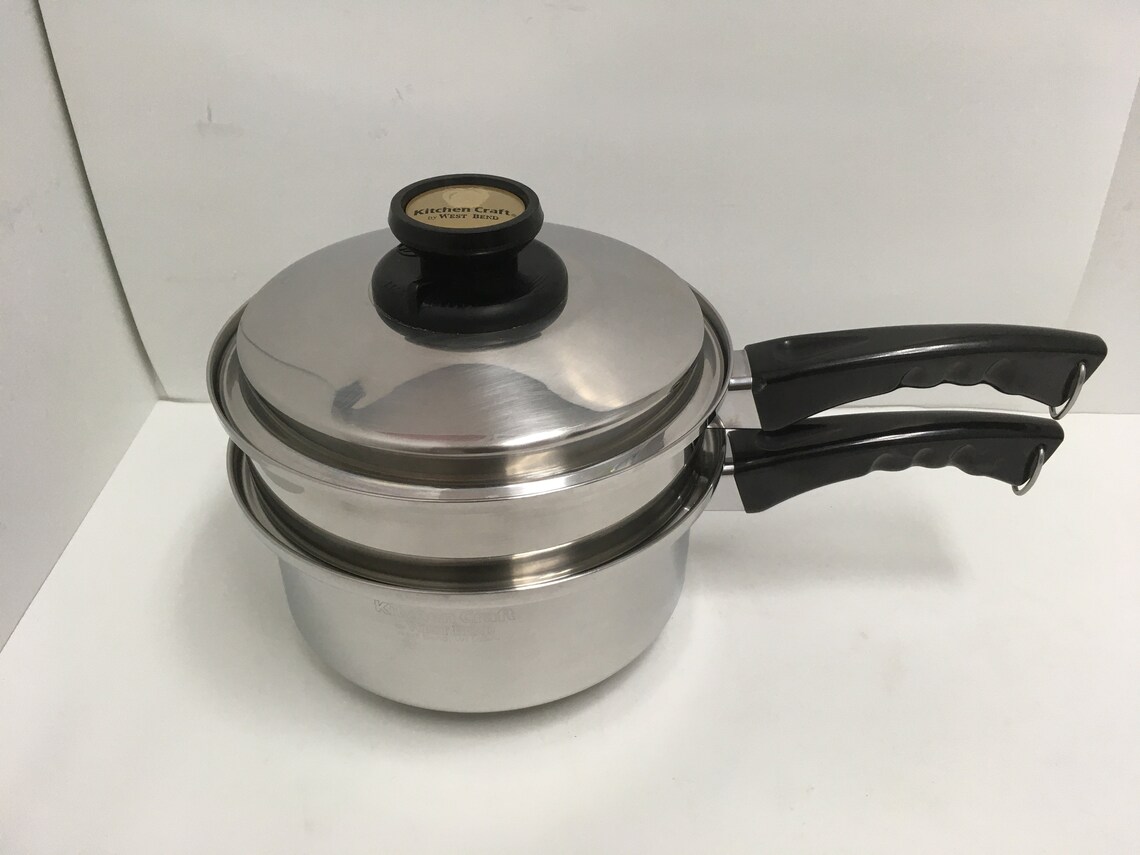 Kitchen Craft by West Bend 3 Quart Waterless Stainless Steel Etsy