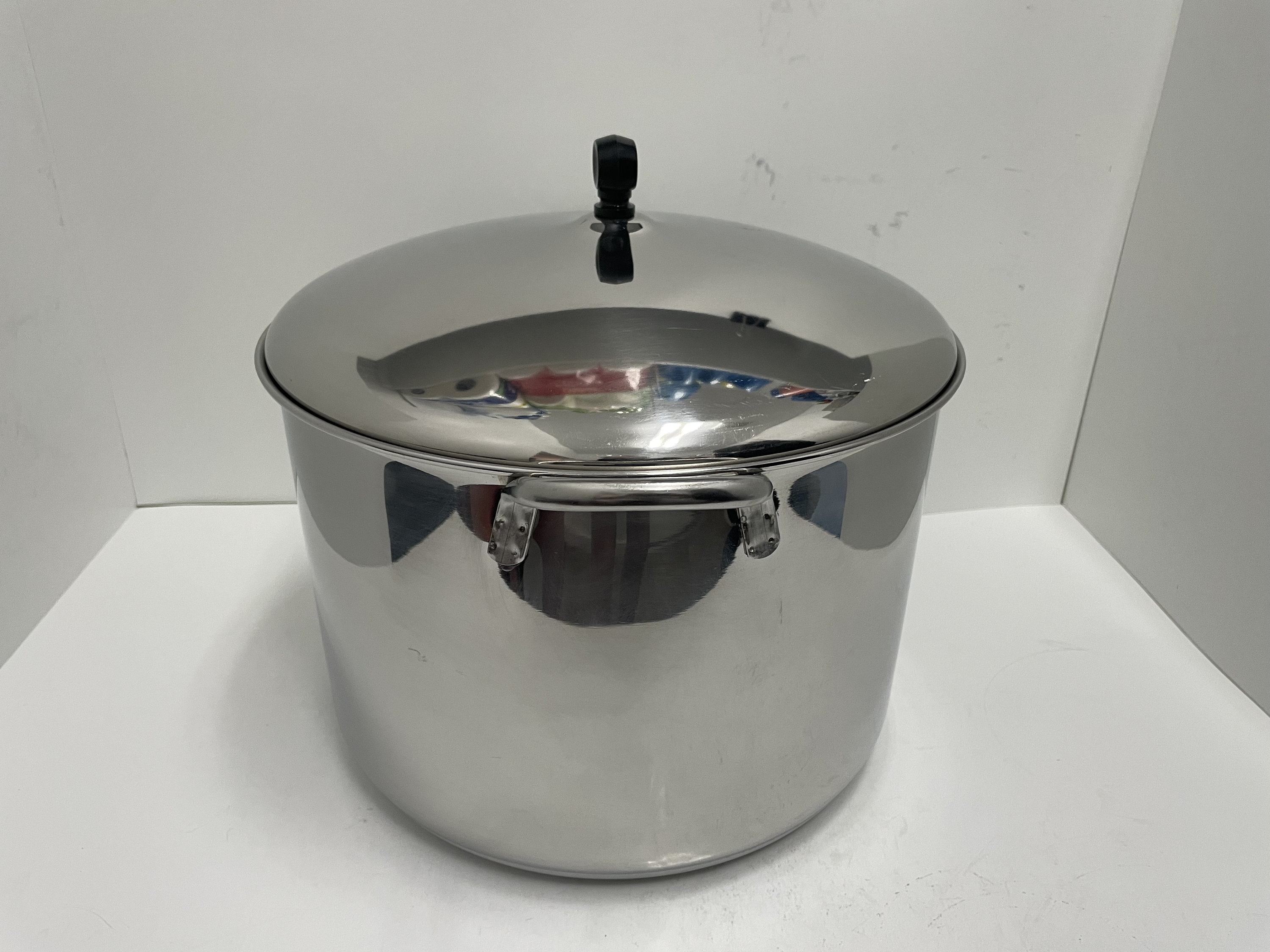 FARBERWARE Stainless Steel/aluminum Clad 16 Quart Stock Pot Heavy Duty