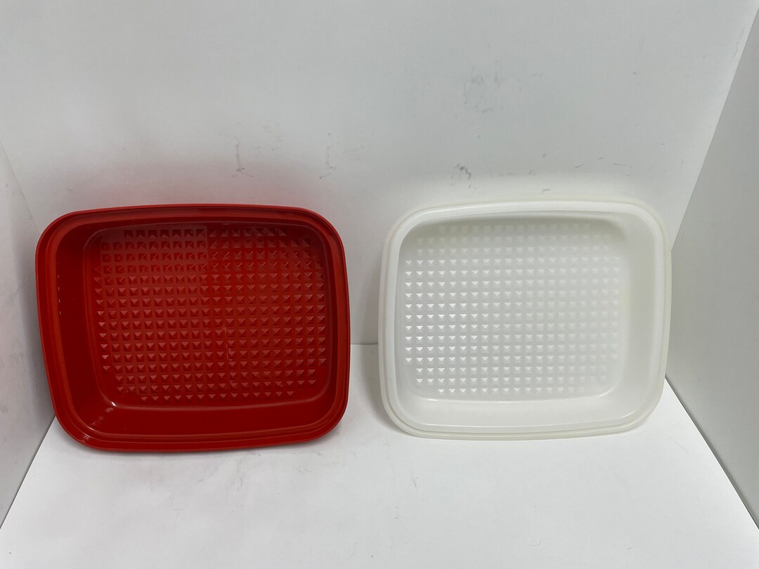 Tupperware Paprika Meat Marinade Container W/lid 12”x10” & BONUS ...