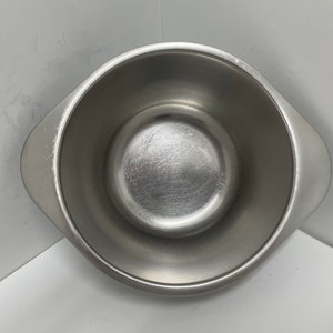 1801 Revere Ware Pre-68 Extra Large Heavy-Duty Double Boiler Insert For 3 Quart Saucepan GUC U.S.A.