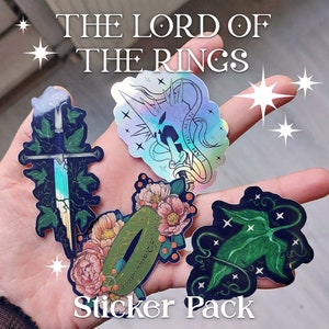 Lotr-stickerpakket: superglanzend <3 <3
