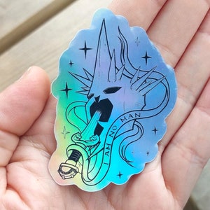 I am no Man-holosticker - LOTR - Stickerdeal