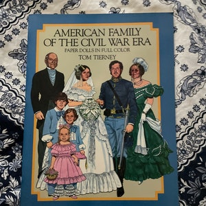 Paperdolls - American Family of the Civil War Era