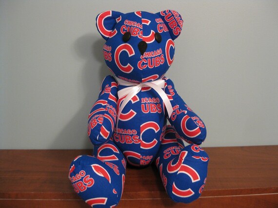 cubs stuffed bear