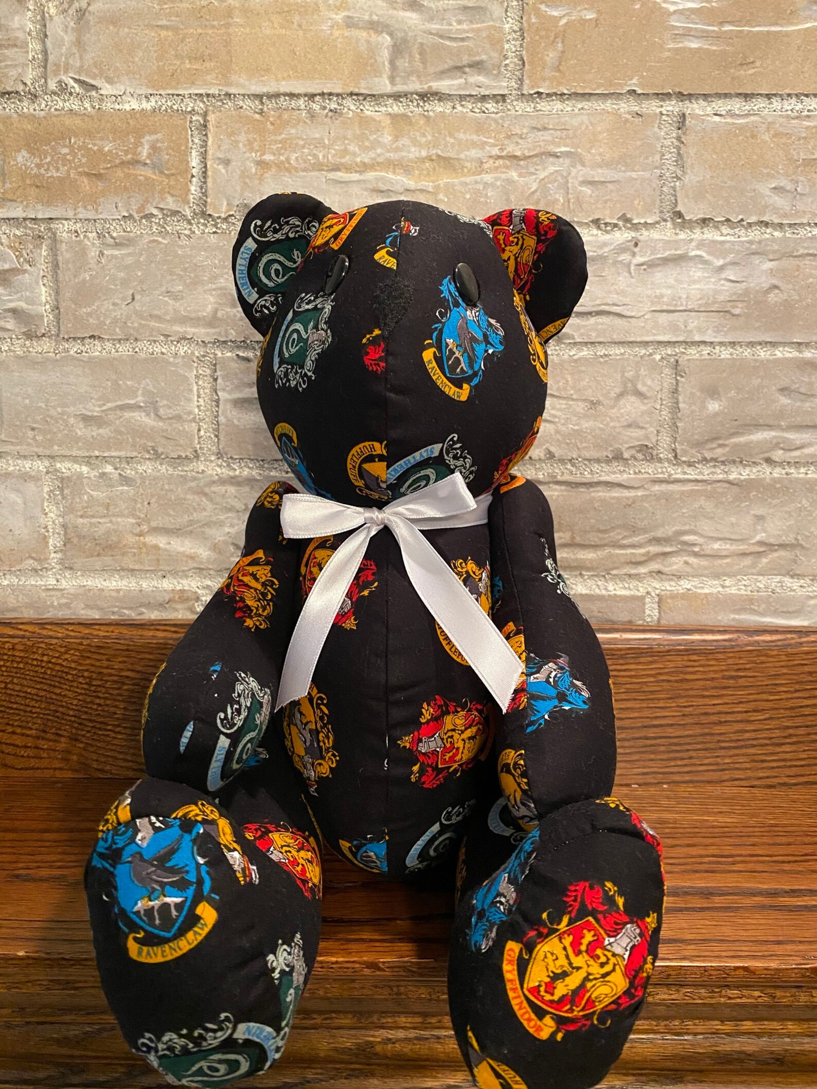 Harry Potter Bearblack/ housesstuffed bear novelty bear Etsy