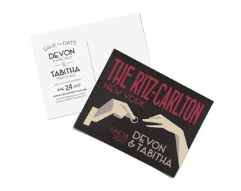 I Do Personalized Wedding Save The Dates or Thank You Cards (available in 12 color options)