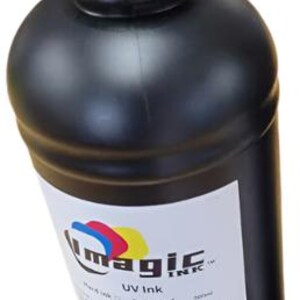 Imagic Ink For Uv Printers Uv Ink - Choose Your Color And Type (500Ml Bottles) - Hard, Neutral, Soft, Fluorescent - Uv Inks With Jay'S Print Light Magenta (Lm)