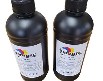 Light Cyan And Light Magenta Uv Printer Ink By Imagic Ink 500Ml