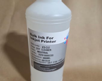 Dtf Dtg Cleaning Liquid 500Ml (Normal Cleaner) - Dtf Dtg Cleaner