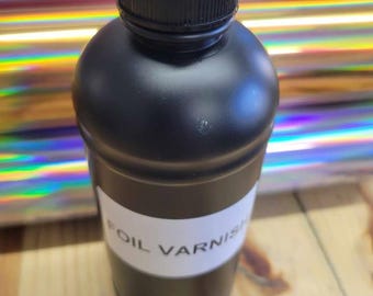 Hot Foil Varnish Gloss For Gold And Silver Film Foil For Epson Heads 500Ml Clear - Imagic Ink