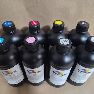 Imagic Ink For Uv Printers Uv Ink - Choose Your Color And Type (500Ml Bottles) - Hard, Neutral, Soft, Fluorescent - Uv Inks With Jay'S Print image 19
