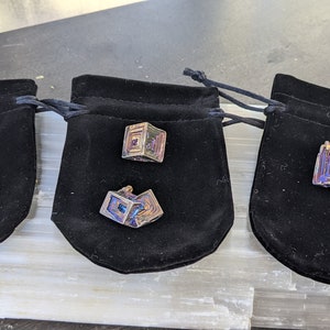 Hand Carved Bismuth Jewelry and Keepsakes