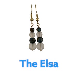 Die Elsa &quot;Let it Go&quot; Matte Ohrhänger