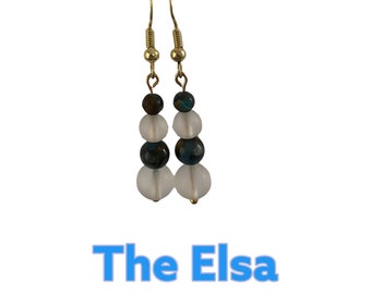 The Elsa “Let it Go” Frosted Dangle Earrings