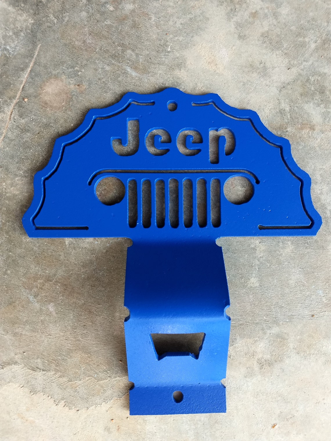 Jeep Wall Bottle Opener Painted Steel Etsy