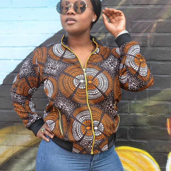 IMANI AFRICAN PRINT JACKET