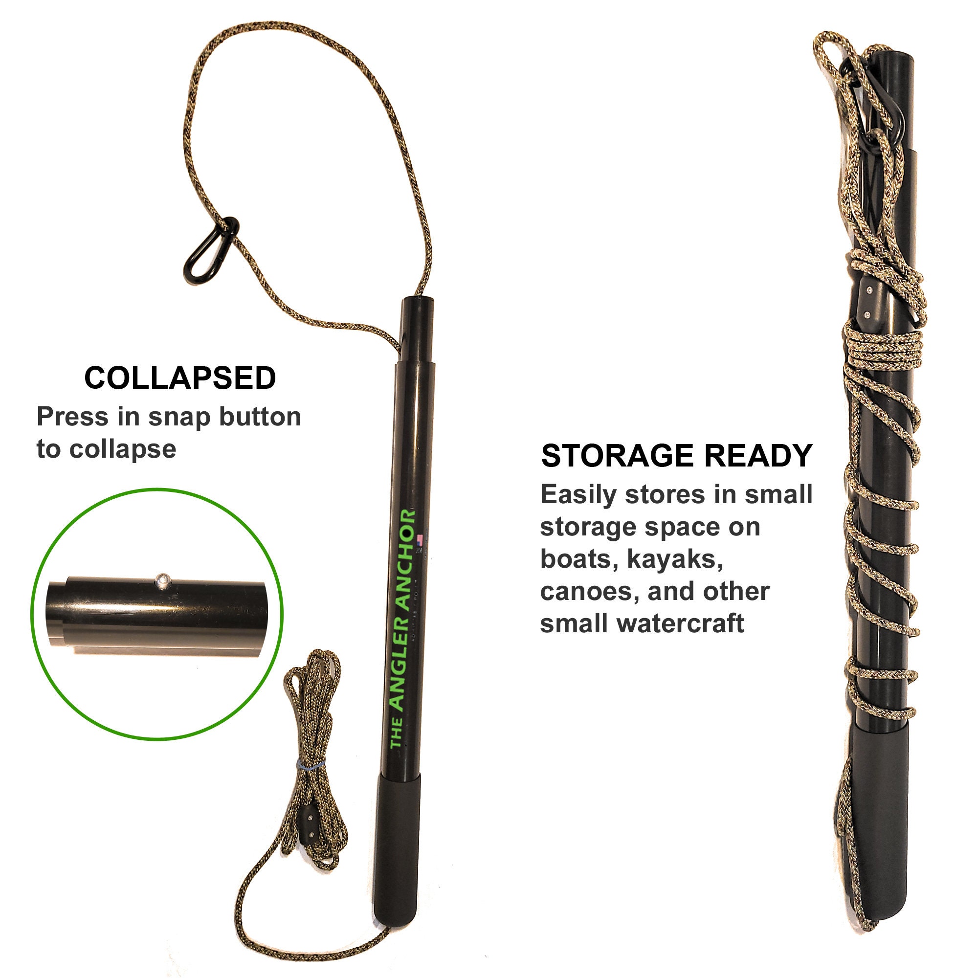 auto reel fishing rod Automatic Telescoping Fishing Rod and Reel Stainless Steel Hook Setter Fish
