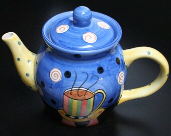 Shabby Chic Teapot