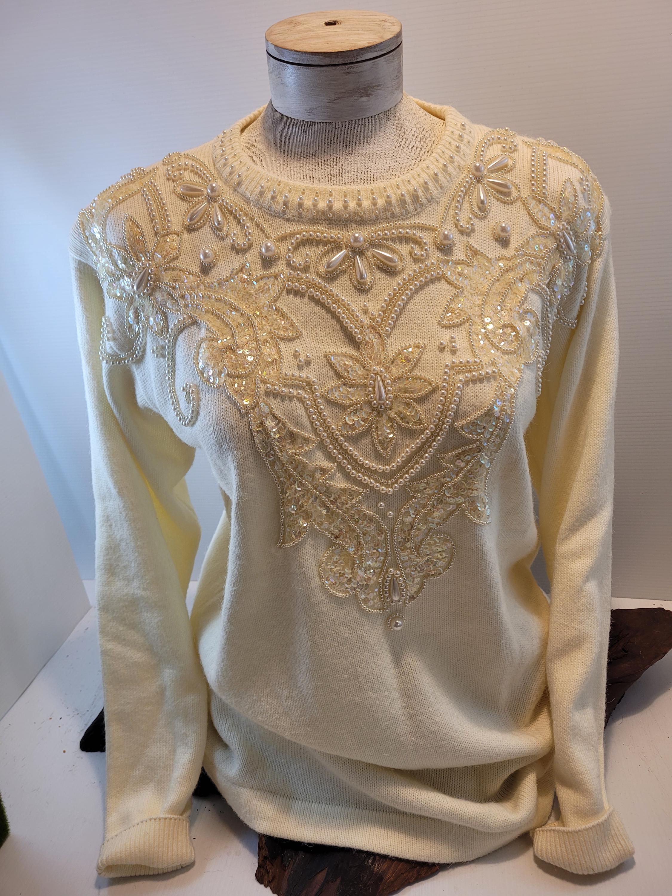 Ivory Pearl Sweater
