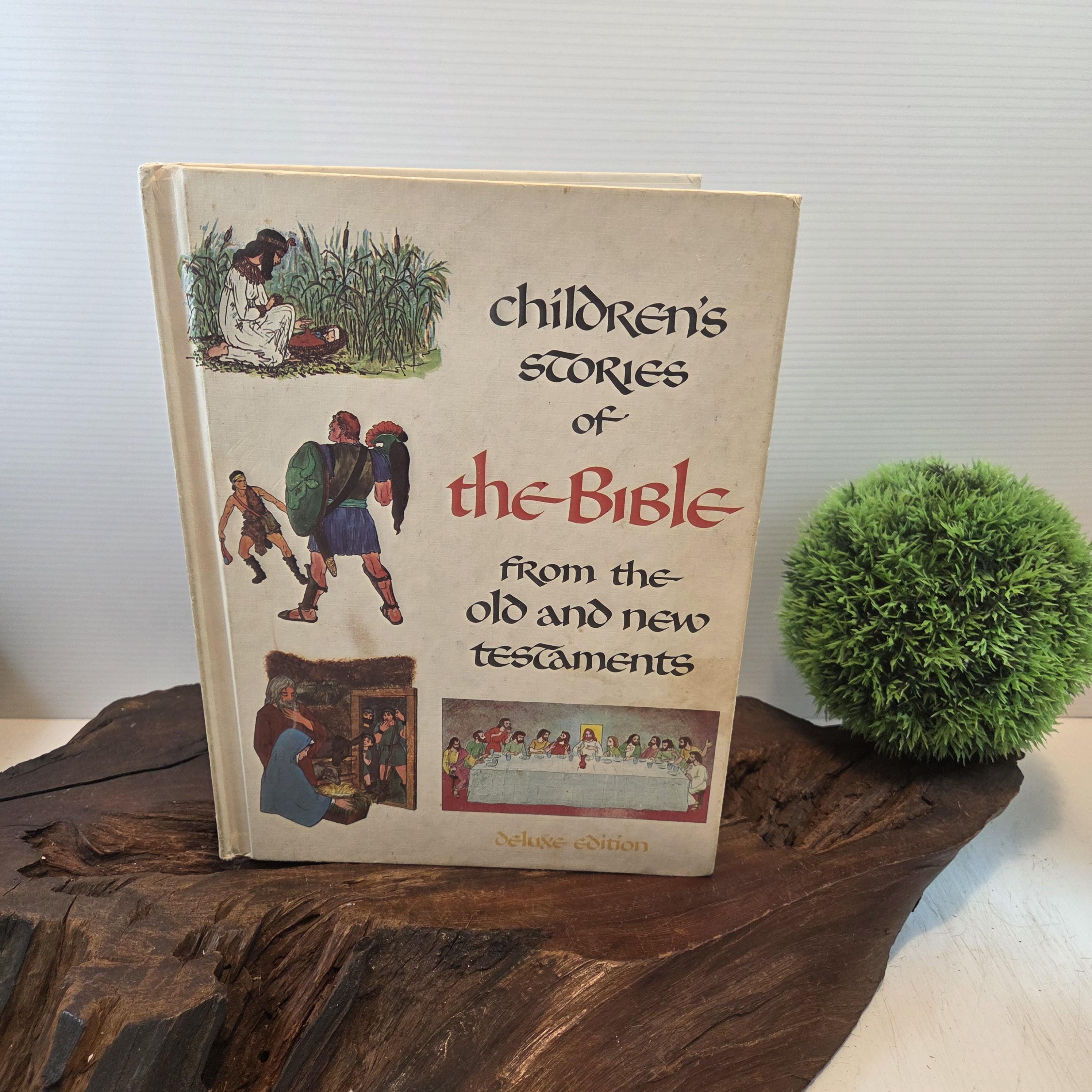 Vintage Children Bible Stories Book - Etsy Canada