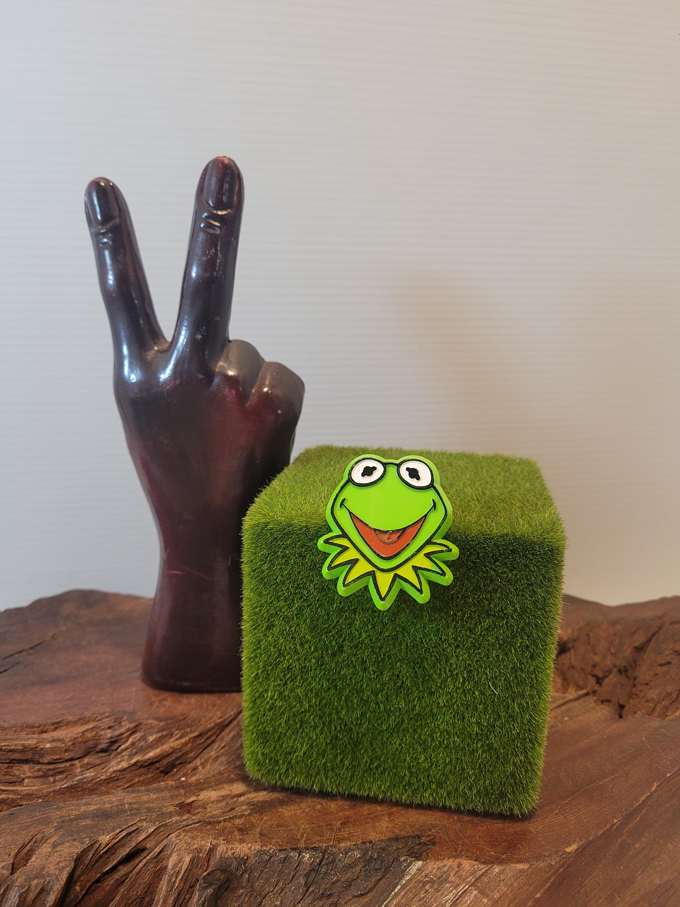Vintage Kermit the Frog Pin - Hallmark Muppets Collectible - Etsy