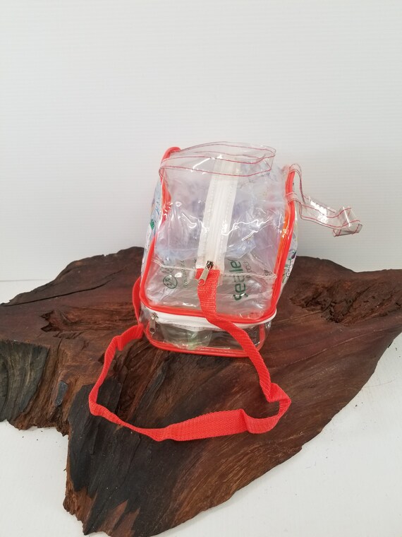 Rugrats Clear Lunch Bag / Tote, 2 Section Clear Bag … Gem