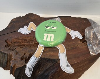 Vintage Green M&M Fun Cake Decoration