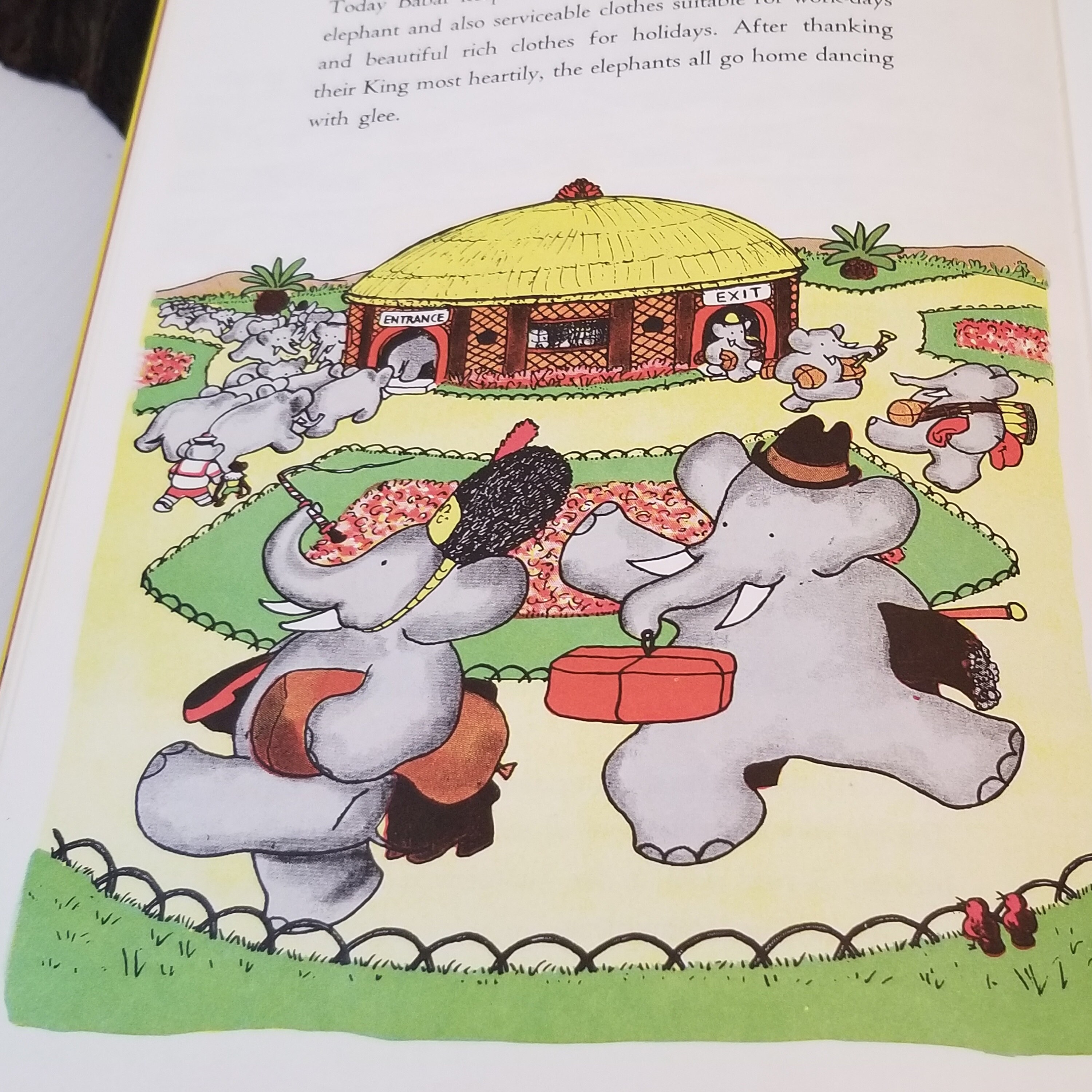 Vintage Babar The King Elephant Children's BookElephant Etsy