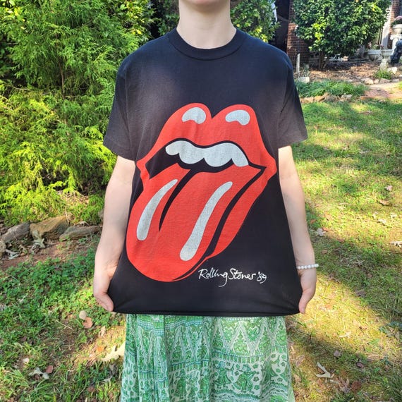 Vintage Rolling Stones 1989 T-shirt: 1989 North American Tour