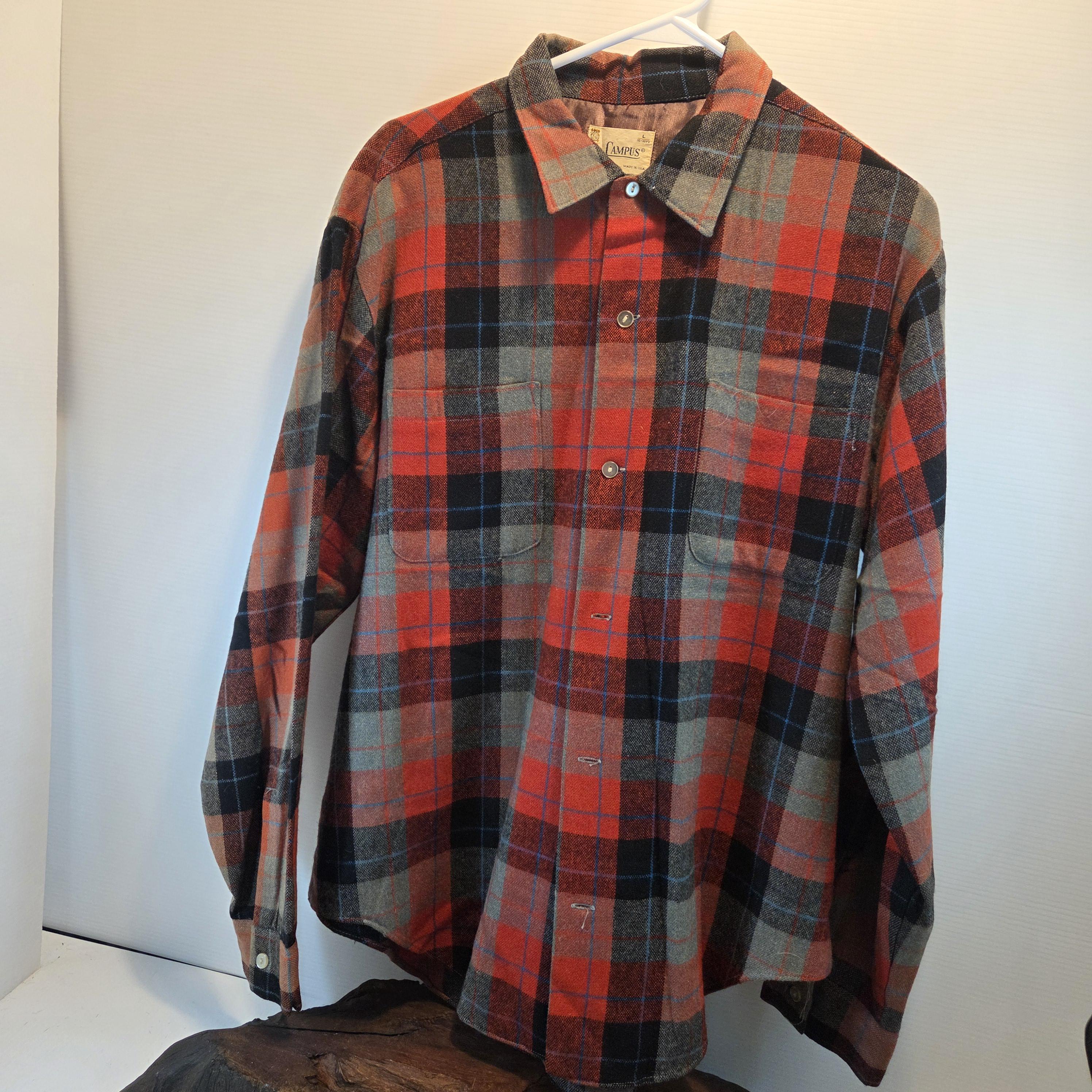 Vintage 60s Campus Shirt - Etsy