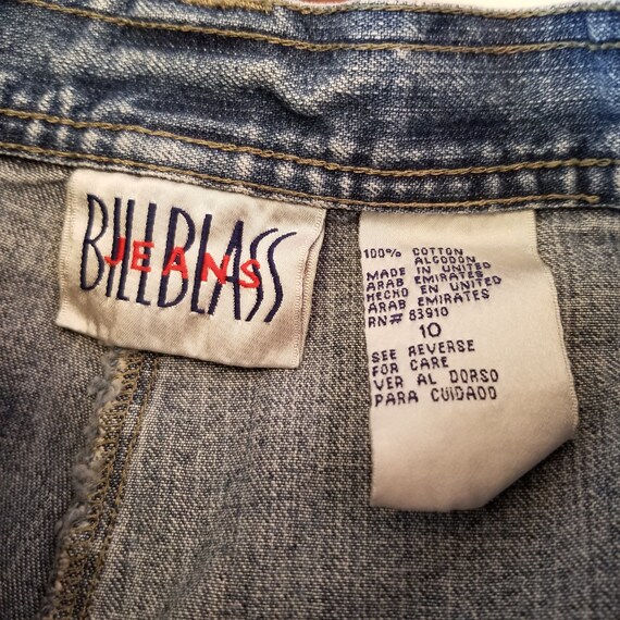 Vintage Bill Blass Denim Jean Shorts 